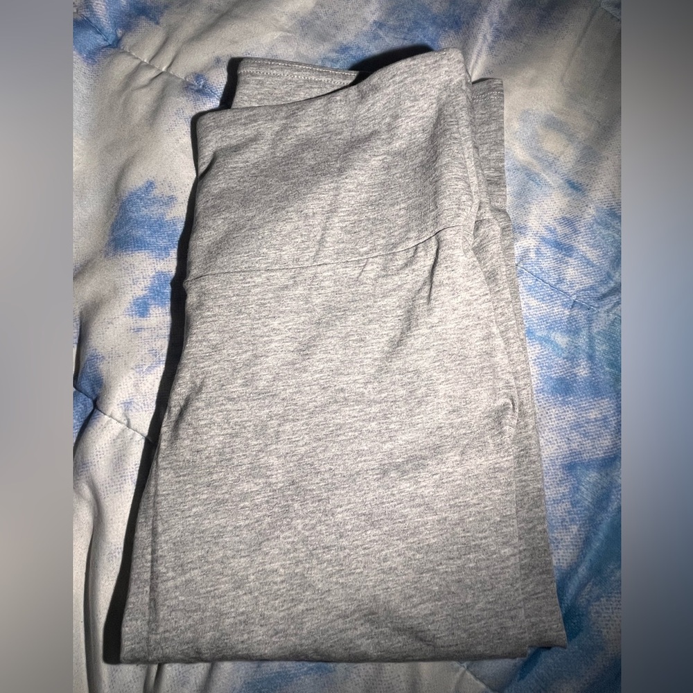 Gray High water leggings